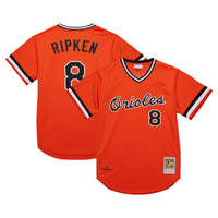 Baltimore Orioles Cal Ripken Jr. Orange 2001 Cooperstown Collection Authentic Throwback Jersey