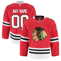 Chicago Blackhawks Red Home Authentic Pro Custom Jersey