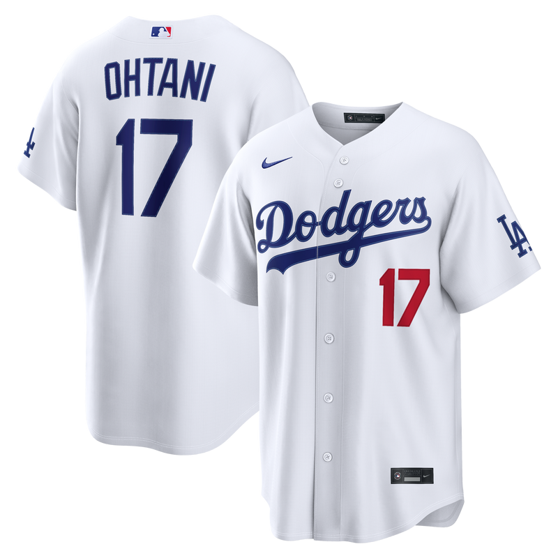 Los Angeles Dodgers Shohei Ohtani White Home Stadium Jersey