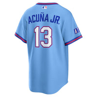 Atlanta Braves Ronald Acuña Jr. Powder Blue 2026 City Connect Stadium Jersey