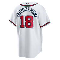 Atlanta Braves Mike Yastrzemski White Replica Jersey