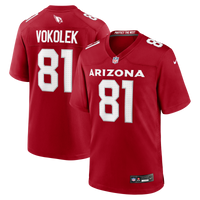 Arizona Cardinals Travis Vokolek Cardinal Team Game Jersey