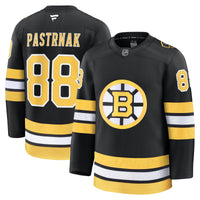 Boston Bruins David Pastrnak Black Home Premium Player Jersey