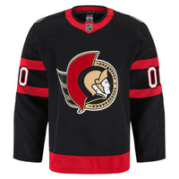 Ottawa Senators Black Home Authentic Pro Custom Jersey
