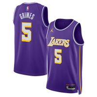 Los Angeles Lakers Statement Edition Jersey - Purple - Quentin Grimes