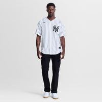 New York Yankees Luis García Jr. White Home Replica Jersey