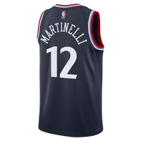 Los Angeles Clippers Replica Icon Edition Swingman Jersey - Navy - Nick Martinelli