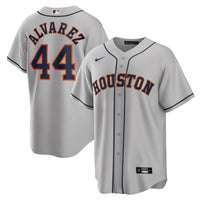 Houston Astros Yordan Álvarez Gray Road Replica Player Jersey