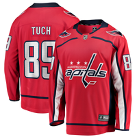 Washington Capitals Alex Tuch Red Home Breakaway Jersey