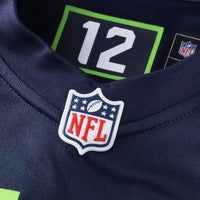 Seattle Seahawks Nehemiah Pritchett College Navy Game Jersey