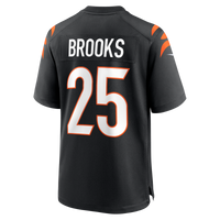 Cincinnati Bengals Tahj Brooks Black Team Game Jersey