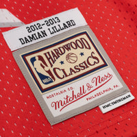 Portland Trail Blazers Damian Lillard 2012 Alternate Jersey - University Red