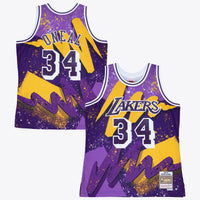Los Angeles Lakers Shaquille O'Neal 1996 Hyper Hoops Swingman Jersey - Dark Purple