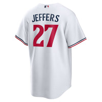 Minnesota Twins Ryan Jeffers White Home Replica Player Jersey