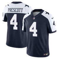 Dallas Cowboys Dak Prescott Navy Alternate Vapor F.U.S.E. Stitched Limited Jersey