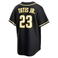 San Diego Padres Fernando Tatis Jr. Fashion Replica Black Out Jersey