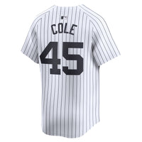 New York Yankees Gerrit Cole White Home Limited Player Jersey
