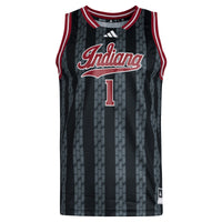 #1 Indiana Hoosiers Replica Swingman Jersey - Black