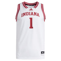 #1 White Indiana Hoosiers Replica Swingman Jersey