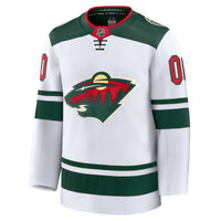 Minnesota Wild White Away Premium Custom Jersey