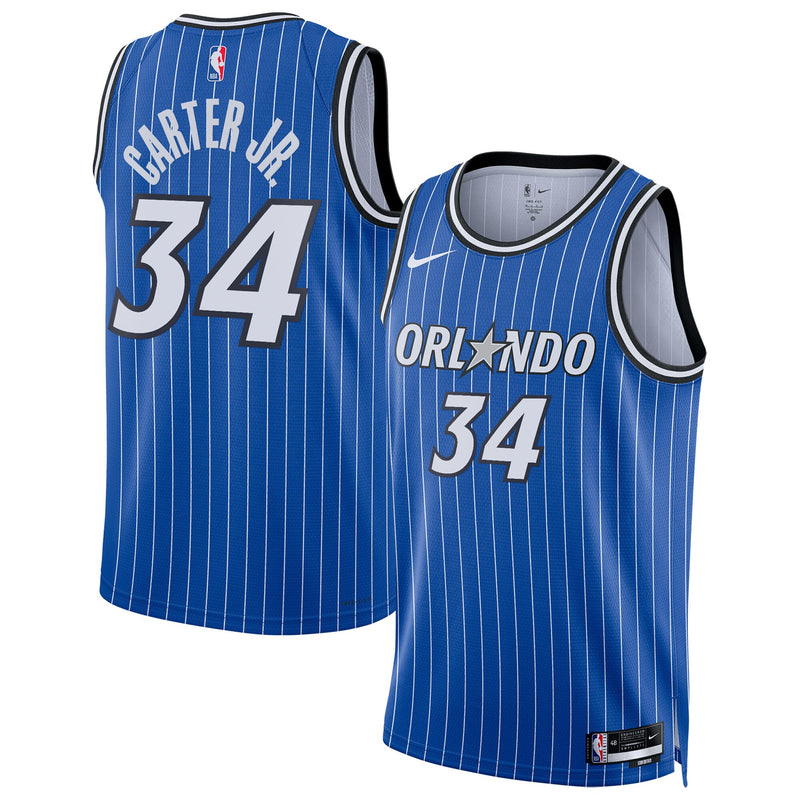 Orlando Magic Replica Icon Edition Swingman Jersey - Blue - Wendell Carter Jr.