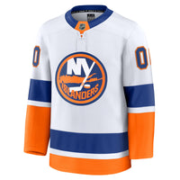 New York Islanders White Away Premium Custom Jersey