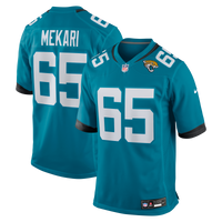 Jacksonville Jaguars Patrick Mekari Teal Team Game Jersey