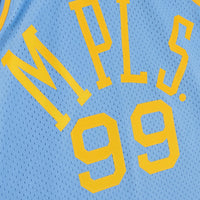 Los Angeles Lakers George Mikan 1948 Dark Authentic Jersey - Columbia Blue