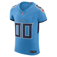 Tennessee Titans Light Blue Team Vapor F.U.S.E. Elite Custom Jersey