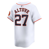 Houston Astros Jose Altuve White Home Limited Player Jersey