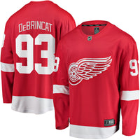 Detroit Red Wings Alex DeBrincat Red Home Breakaway Jersey
