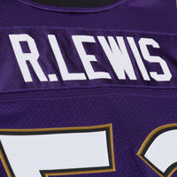 Baltimore Ravens Ray Lewis Purple 1996 Authentic Throwback Jersey