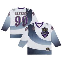 Los Angeles Kings Wayne Gretzky White 1995-96 Power Play Jersey