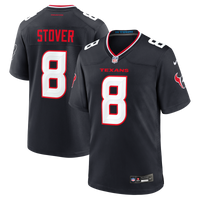Houston Texans Cade Stover Navy Team Game Jersey