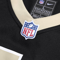 New Orleans Saints Spencer Rattler Black Team Game Jersey