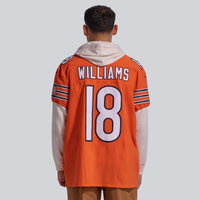 Chicago Bears Caleb Williams Orange Alternate Vapor F.U.S.E. Elite Jersey