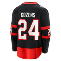 Ottawa Senators Dylan Cozens Black Home Breakaway Jersey