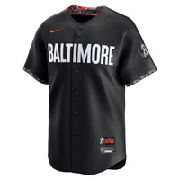 Baltimore Orioles Adley Rutschman Black City Connect Limited Player Jersey