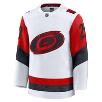 Carolina Hurricanes Sebastian Aho White Away Premium Jersey