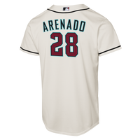 Male Arizona Diamondbacks Nolan Arenado White Home Replica Jersey