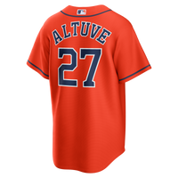 Houston Astros Jose Altuve Orange Alternate Replica Jersey