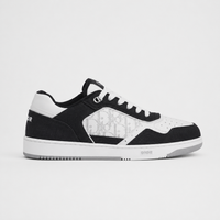 Dior B27 Uptown Low-Top Sneakers White Black Oblique Galaxy - Men's