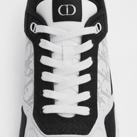 Dior B27 Uptown Low-Top Sneakers White Black Oblique Galaxy - Men's