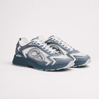 Dior B30 Countdown Tech Sneakers Grey Blue - Men's
