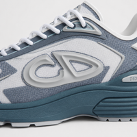 Dior B30 Countdown Tech Sneakers Grey Blue - Men's