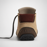 Dior Roadie Lace-Up Boots Beige Brown - Men's