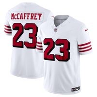 San Francisco 49ers Christian McCaffrey White Alternate Vapor F.U.S.E. Stitched Limited Jersey