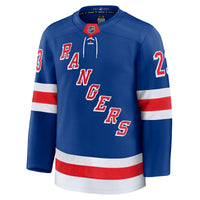 New York Rangers Adam Fox Blue Home Premium Jersey