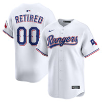 Texas Rangers White Home Limited Pick-A-Player Retired Roster Jersey