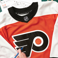 Philadelphia Flyers Orange Home Authentic Pro Custom Jersey